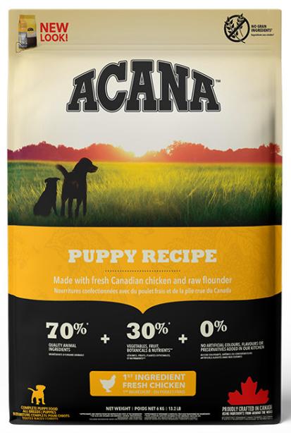 Acana Puppy Recipe корм для цуценят середніх порід 11.4 кг (50011)